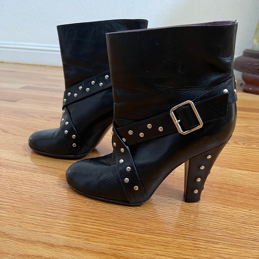 Marc Jacobs studded leather booties